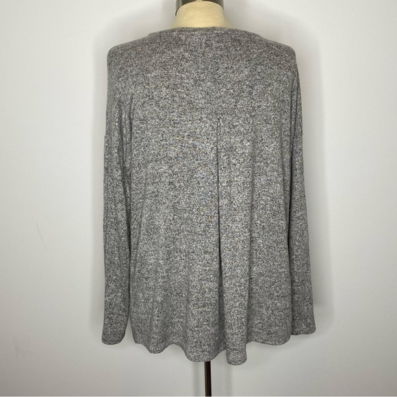 A New Day Grey Tunic Sweater - Picture 2 of 6